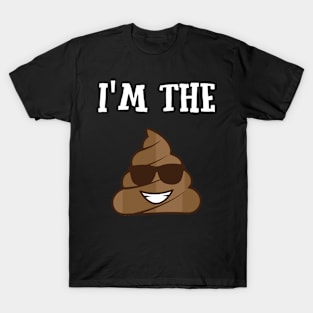 Im The Poop Emoji Funny Sarcasm Christmas T-Shirt
